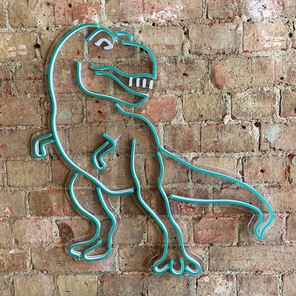 Néon Mural Dinosaure T-Rex