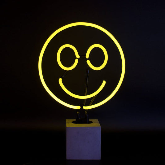 Lampe Néon Smiley Locomocean | Boutique d'objets cadeaux designs kokochao.com