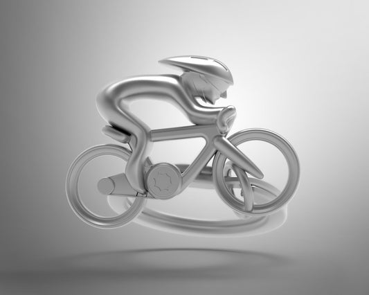 Porte clés Cycliste Meta[l]morphose | Boutique d'objets cadeaux designs kokochao.com