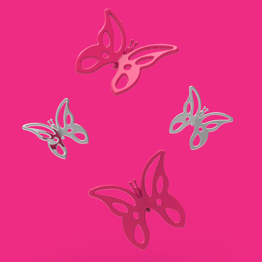 Llavero Mariposa Rosa