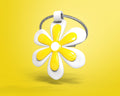 Porta-chaves flor amarela