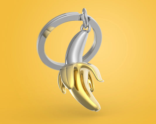 Porte clés Banane Meta[l]morphose | Boutique d'objets cadeaux designs kokochao.com