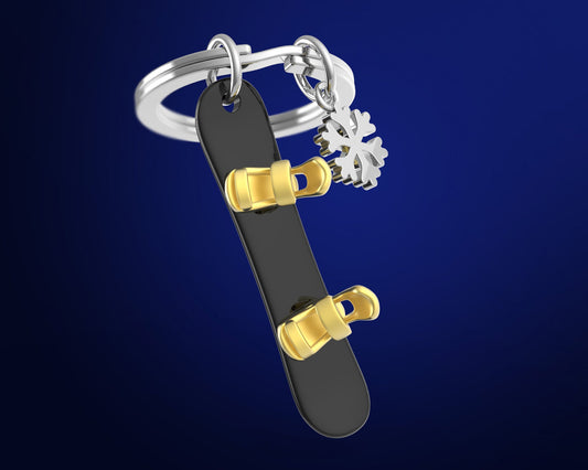Porta -chave de snowboard