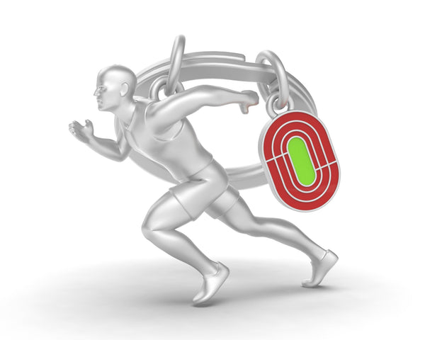 Atletiek sleutelhanger