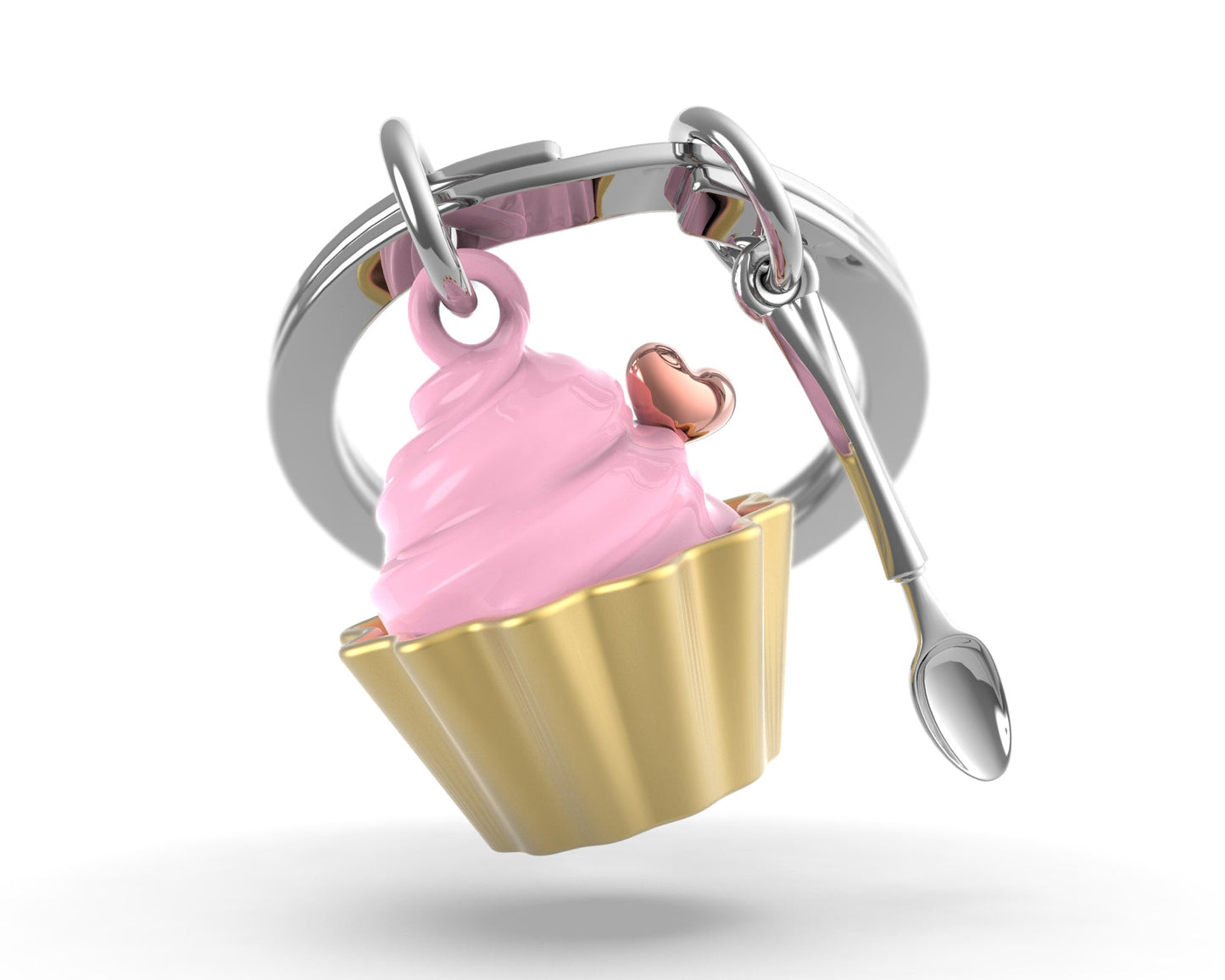 Llavero Cupcake Rosa