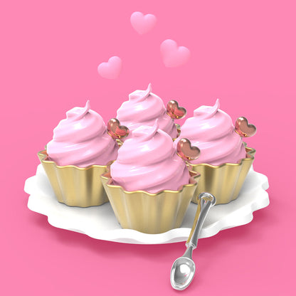 Llavero Cupcake Rosa