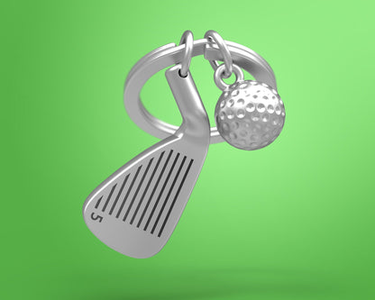 Porte clés Golf Meta[l]morphose | Boutique d'objets cadeaux designs kokochao.com