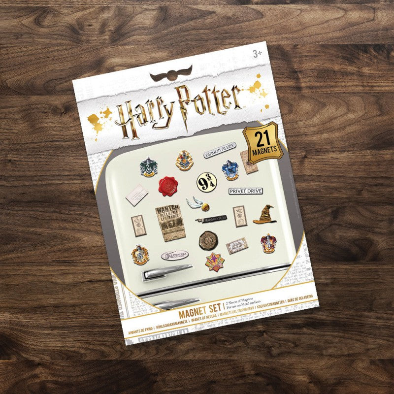 Magnets Harry Potter Lot de 21 aimants pour frigo Poudlard Funko