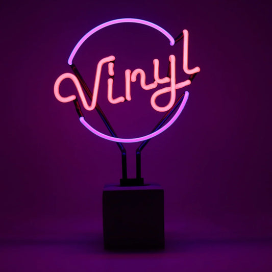 Purple Vinyl Neon Lamp