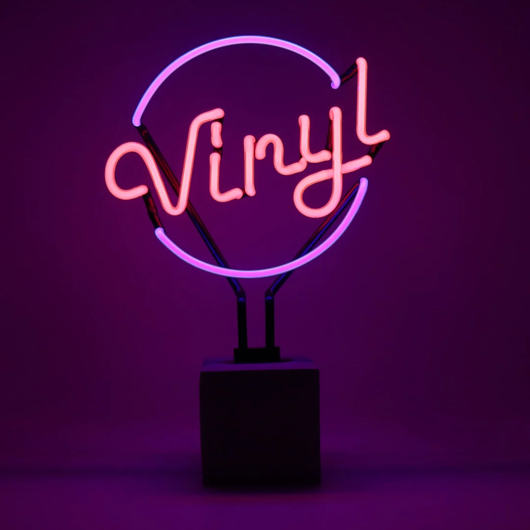 Lampe Néon Vinyl Violet