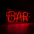 Red bar neon