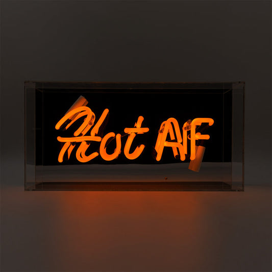 Néon HOT AF Orange Locomocean | Boutique d'objets cadeaux designs kokochao.com