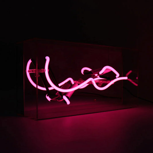 Neon 'Hub' (amor em árabe)