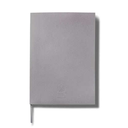 Cuaderno de chat de la suerte gris