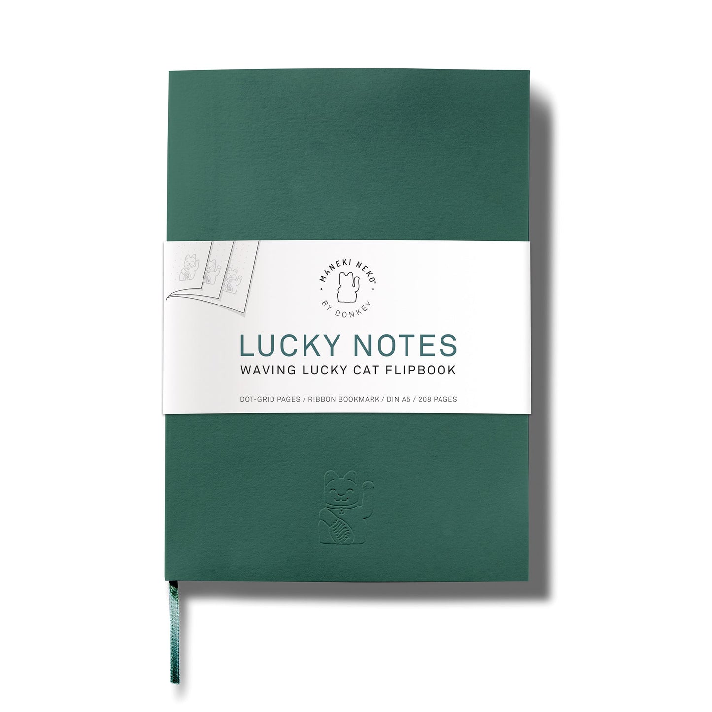 Cuaderno de chat de suerte verde