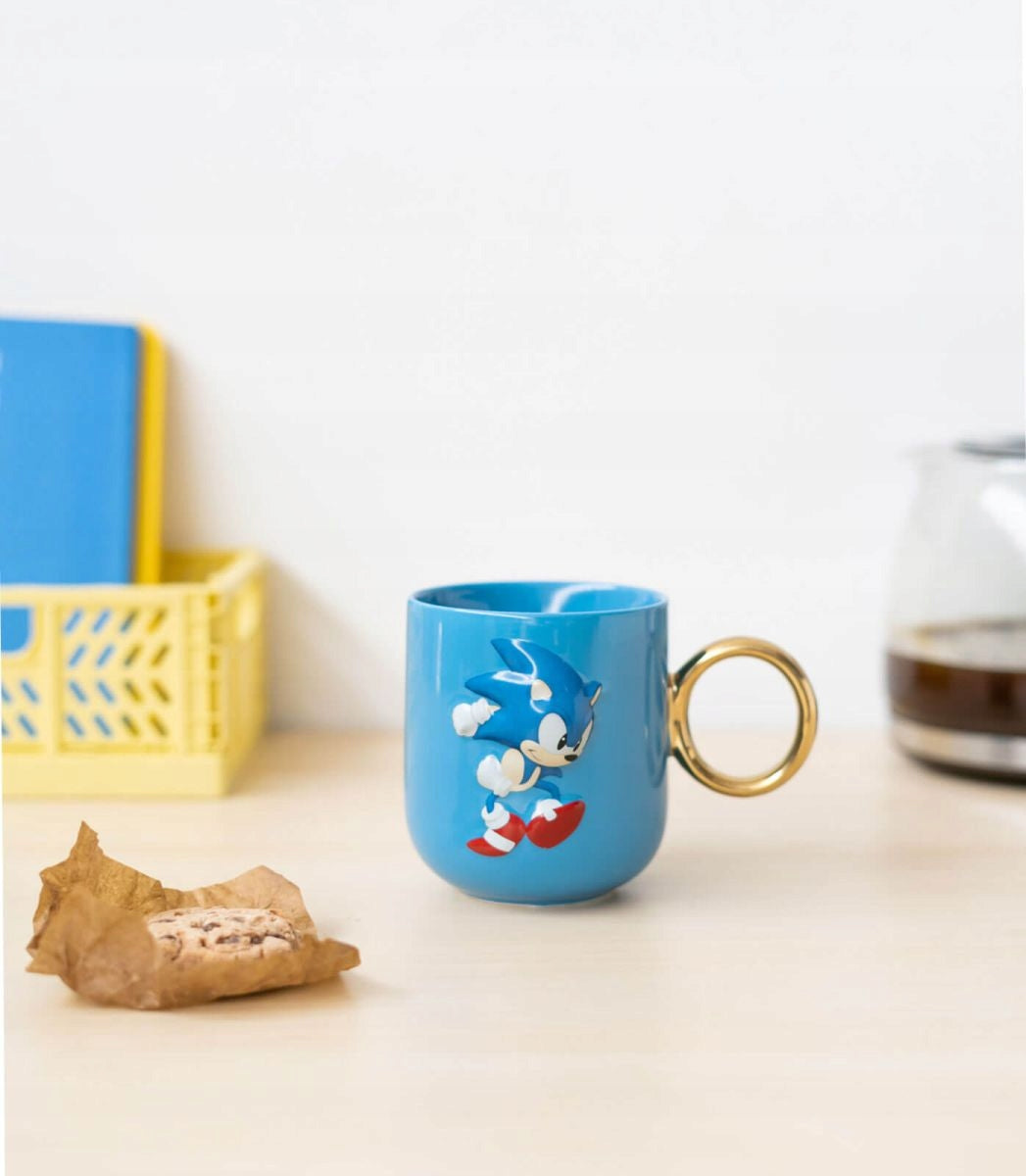 Taza Sonic el Erizo 3D