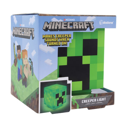 Lámpara Minecraft - Creeper