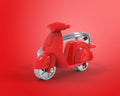 Schlüsselanhänger Scooter Rot