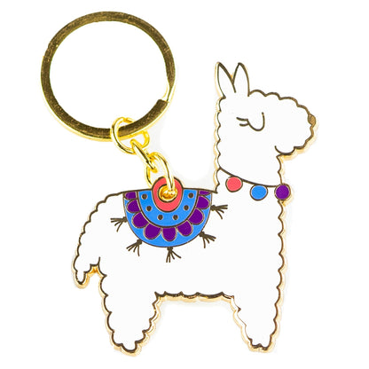 Alpaca keychain