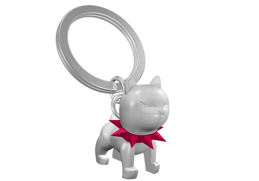 Llavero Perro de Garde Blanco