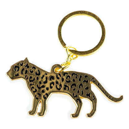 Leopard keychain