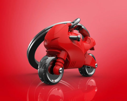 Porte clés Moto Sportive Rouge Meta[l]morphose | Boutique d'objets cadeaux designs kokochao.com