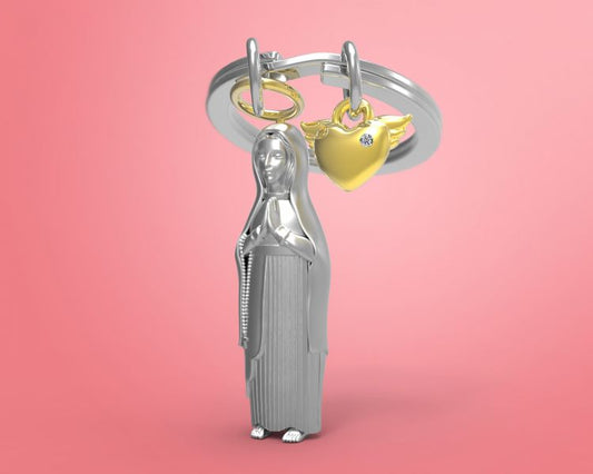 Porte clés Vierge Marie Meta[l]morphose | Boutique d'objets cadeaux designs kokochao.com