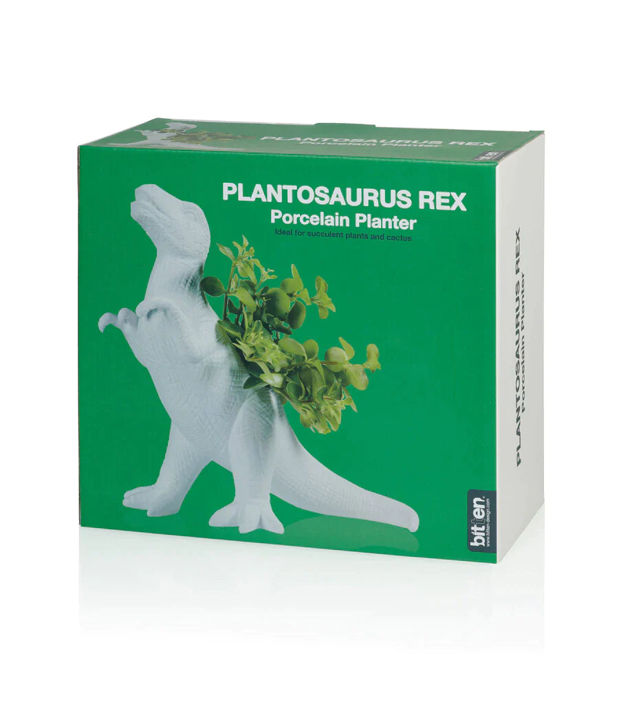 Flower pot dinosaur plantosaurus rex