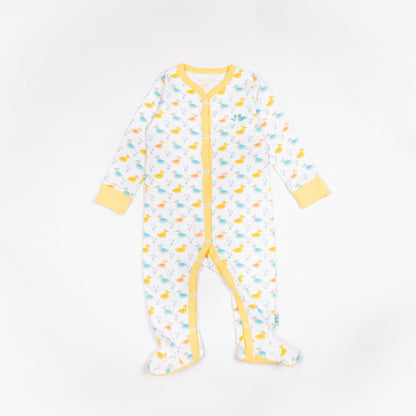 Small duck baby pajamas