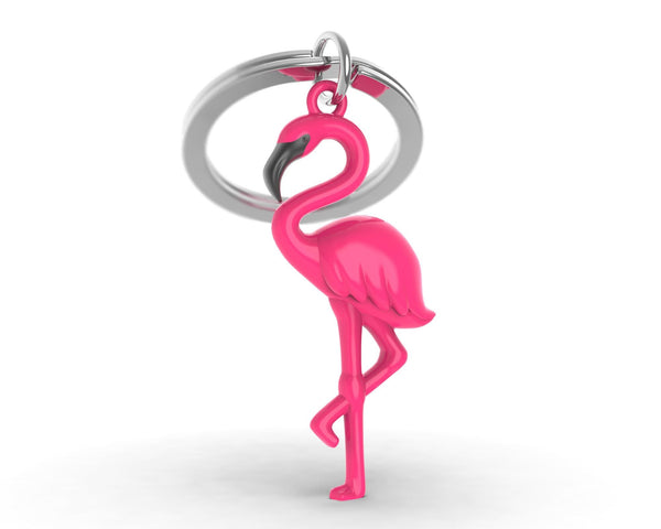 Flamingo sleutelhanger