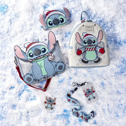 Mini Sac à Dos Stitch ange de neige