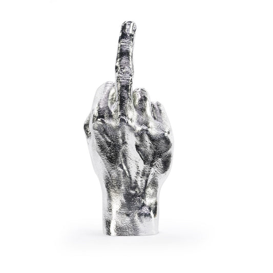 Escultura Mano F**k - Plata