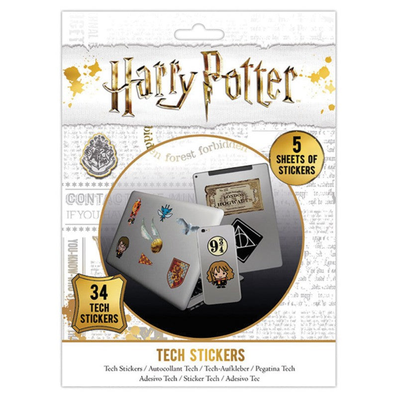 Stickers Harry Potter Lot de 34 autocollants pour ordinateur PC Funko