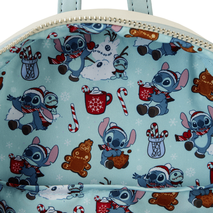 Mini mochila Stitch Ángel de nieve 