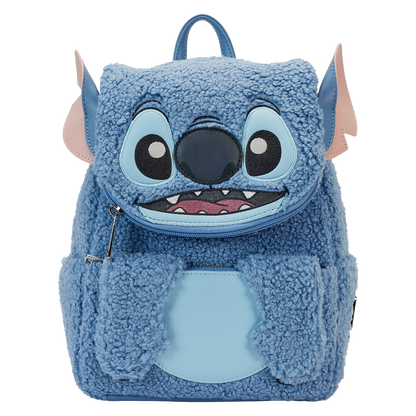 Mini Mochila Stitch - Sherpa - PRE-ORDEN