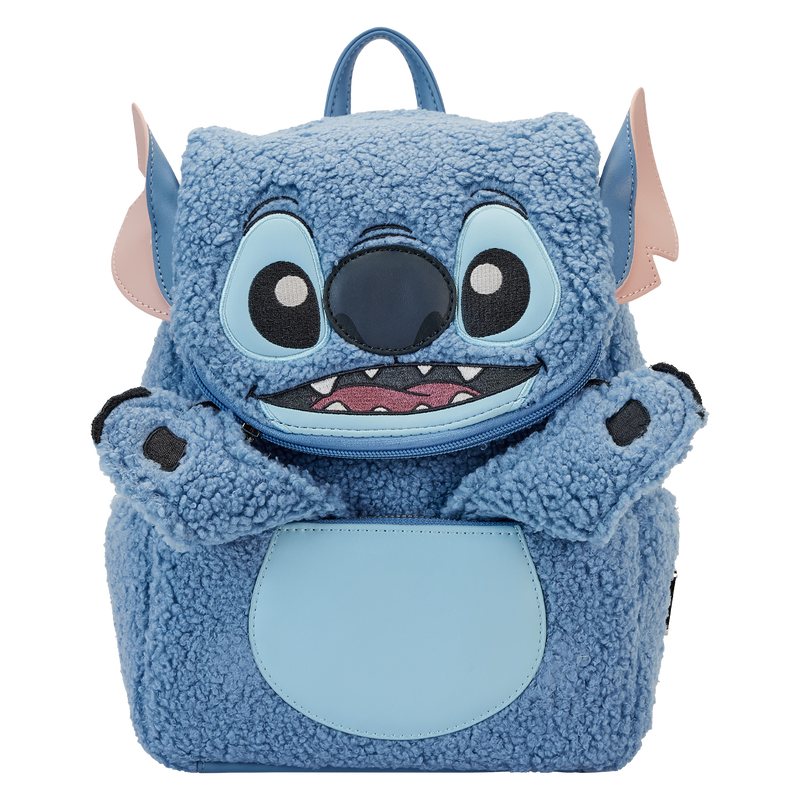 Mini Mochila Stitch - Sherpa - PRE-ORDEN