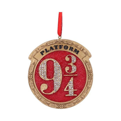 Platform 9 3/4 Christmas Ornament 