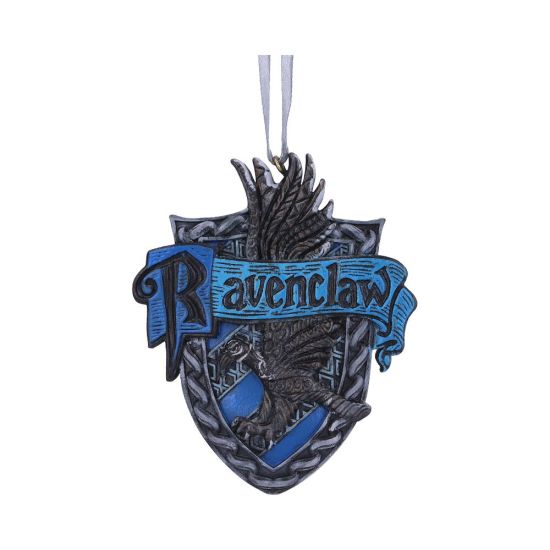 Adorno navideño del escudo de armas de Ravenclaw