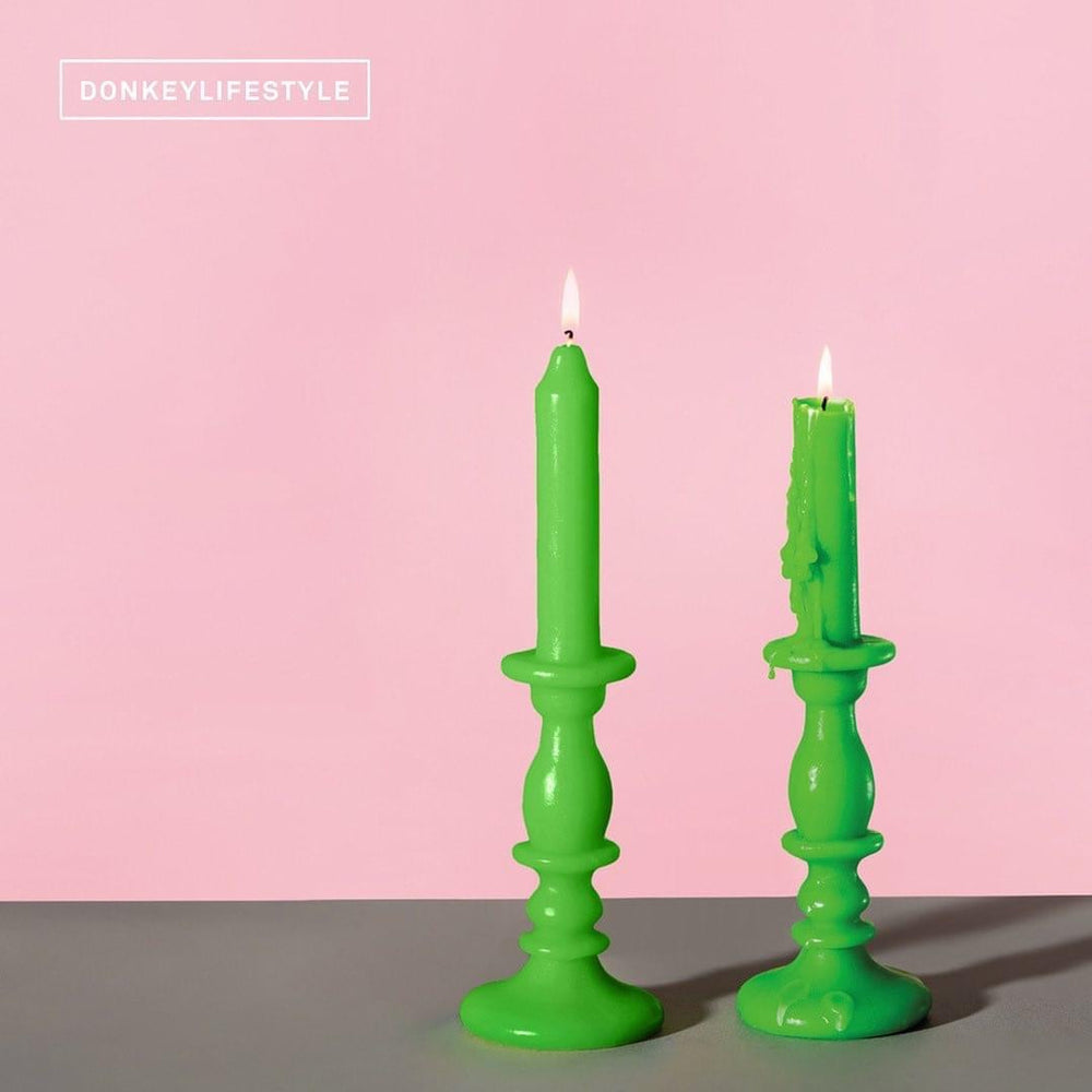 Candela lampadario verde