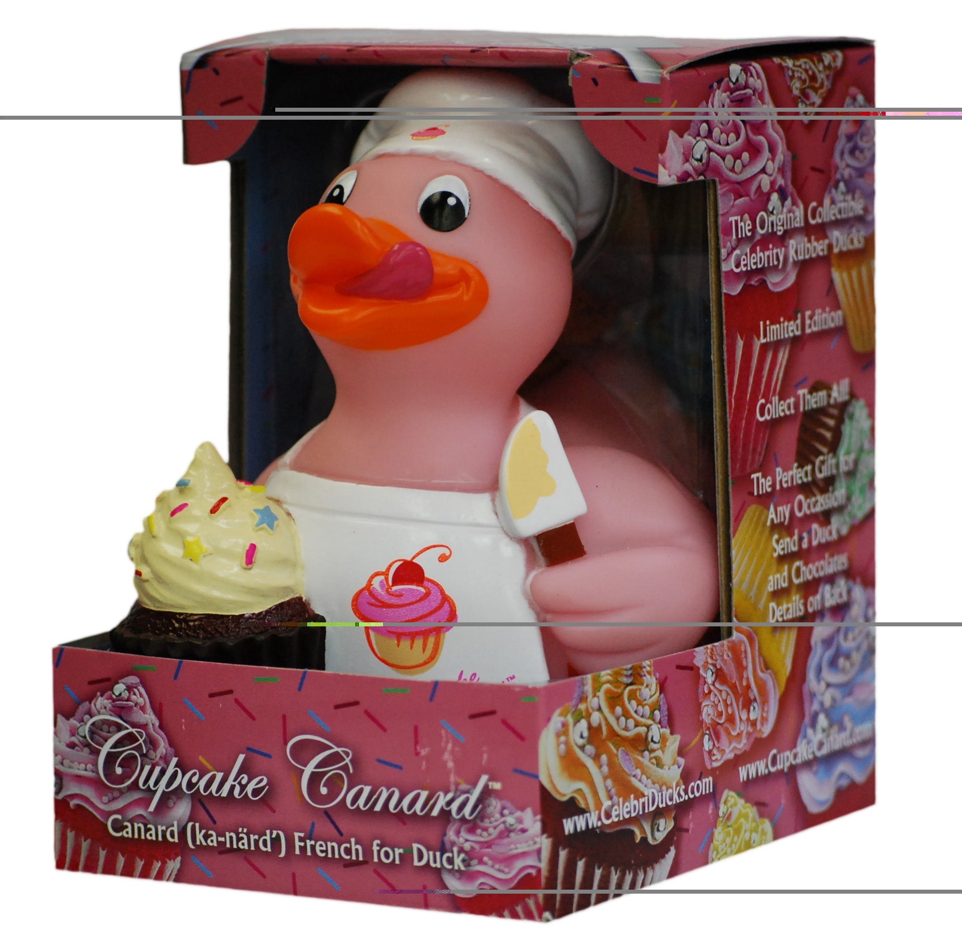 Canard Cupcake Celebriducks | Marque américaine de canards de bain