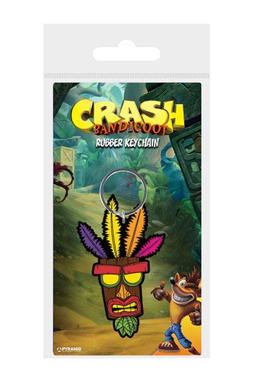 Porte-clés Crash Bandicoot Aku Aku Pyramid International Funko