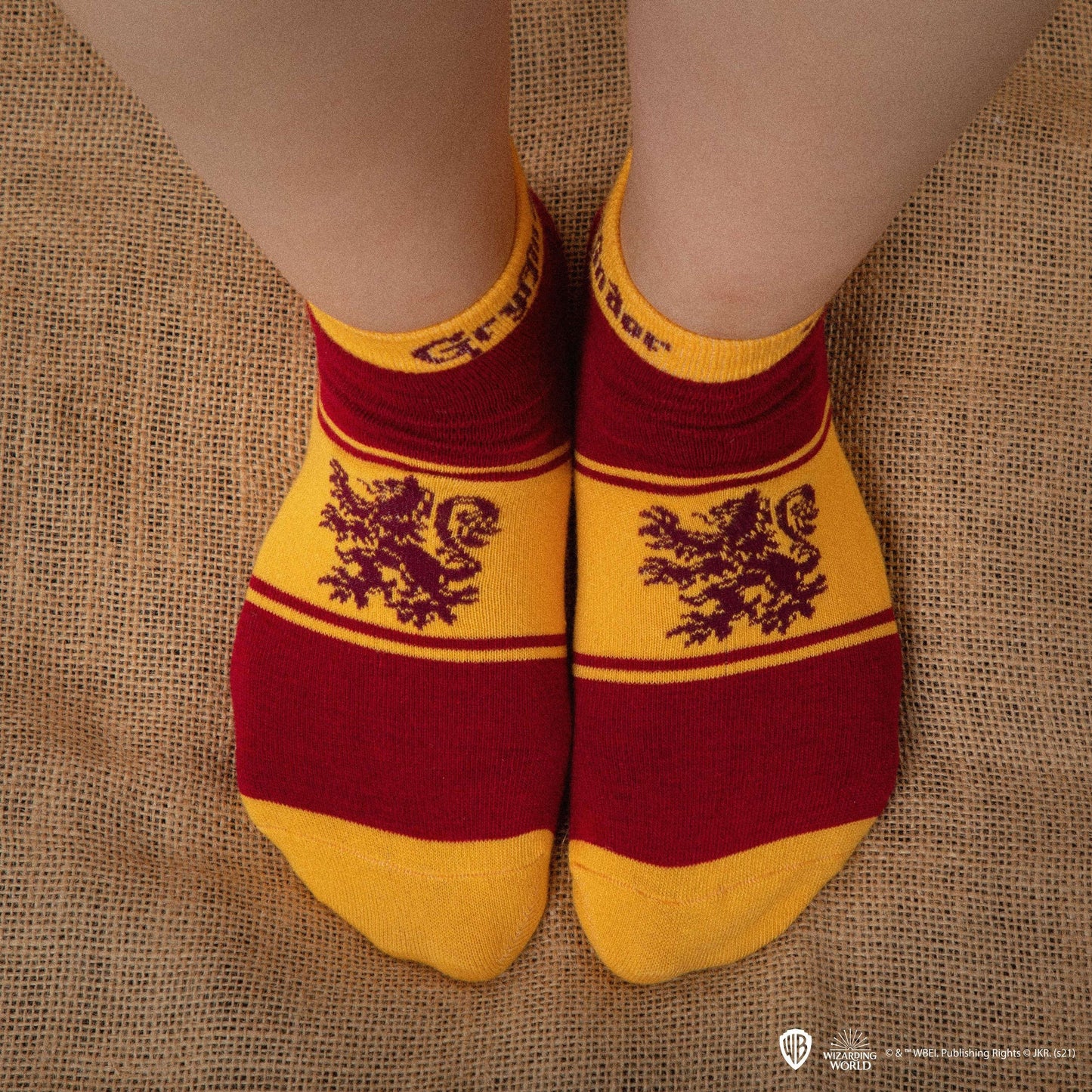 Pack de 3 pares de calcetines Gryffindor 