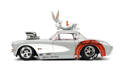 Bugs Bunny y Chevrolet Corbeta 1957 