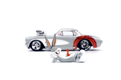 Bugs Bunny y Chevrolet Corbeta 1957 