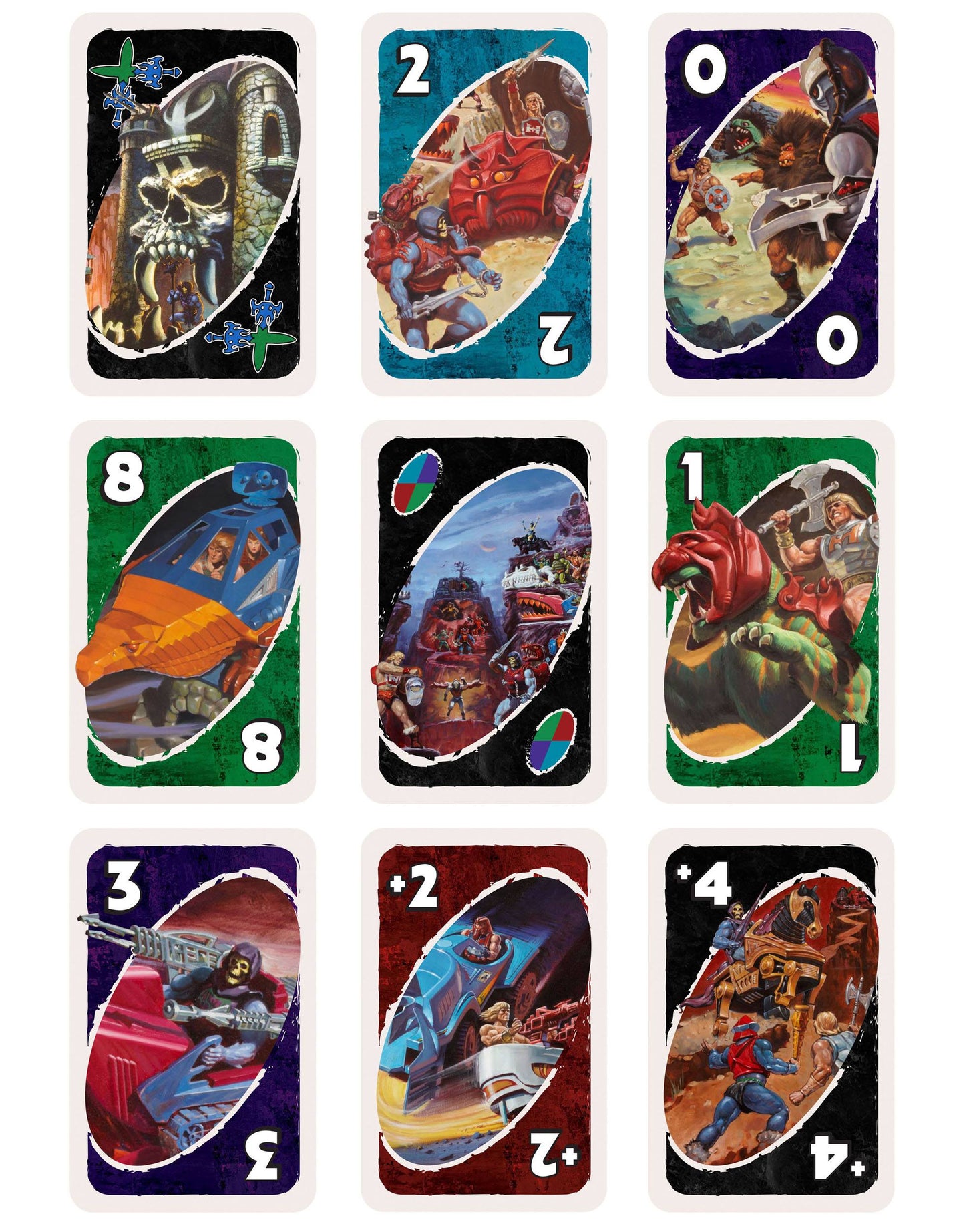 Jeu de cartes UNO - Masters of the Universe