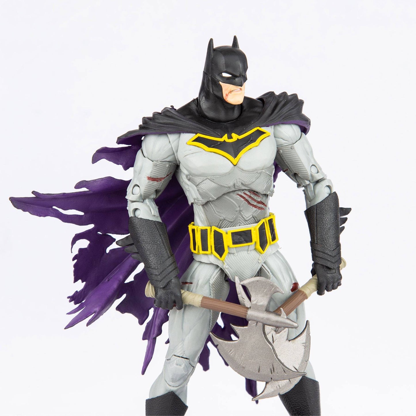 Batman con daño de batalla - Figura de acción 