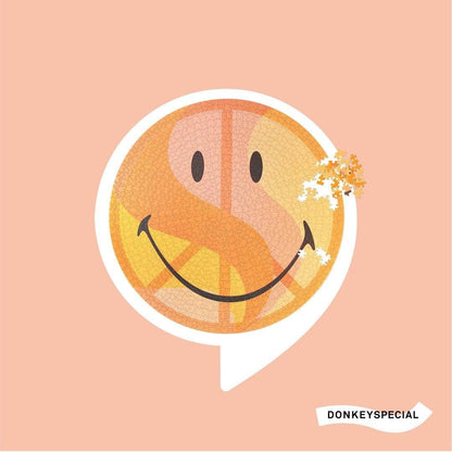 Quebra -cabeça paz por peça smiley