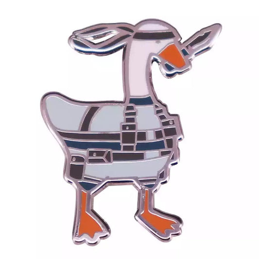 Pins de pato soldado