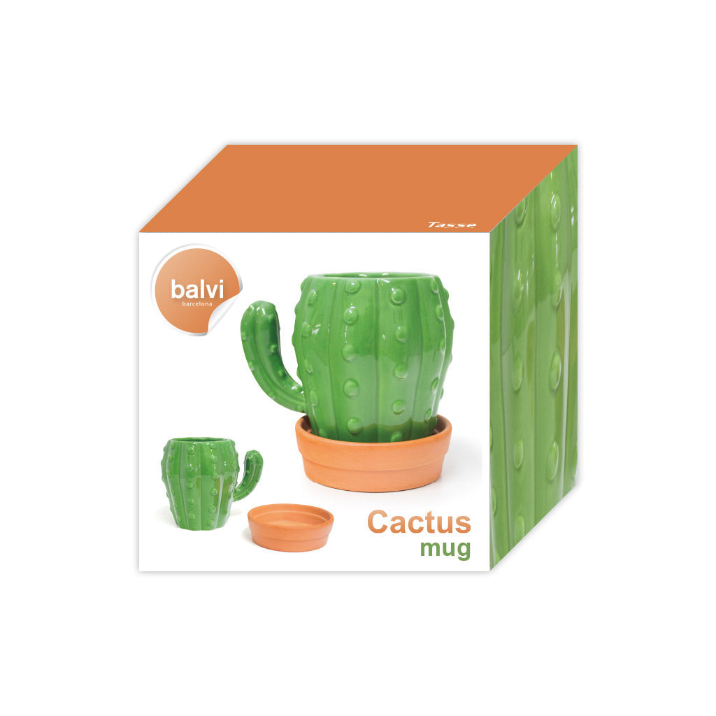 Taza de cactus