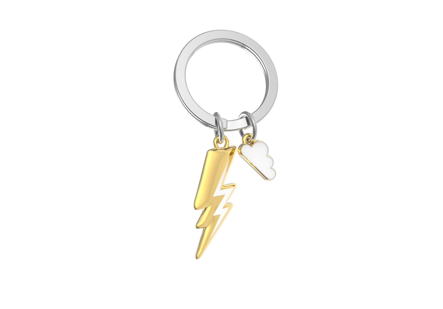 Lightning key ring